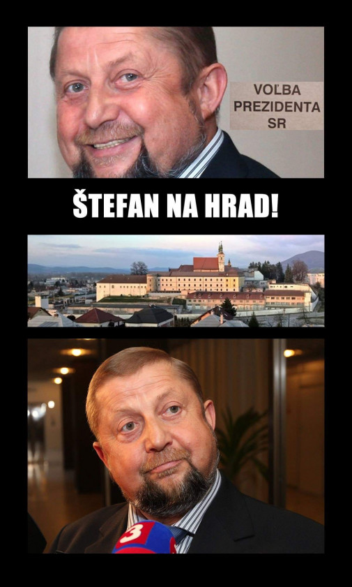 Štefan na hrad!